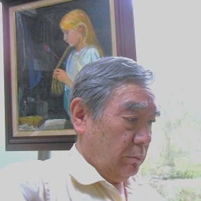 No2982額装　渡辺幸雄「磐梯」10号　共シール　真筆保証書　風景画　送料無料 春の裏磐梯、桧原湖の風景 — Artmeter™