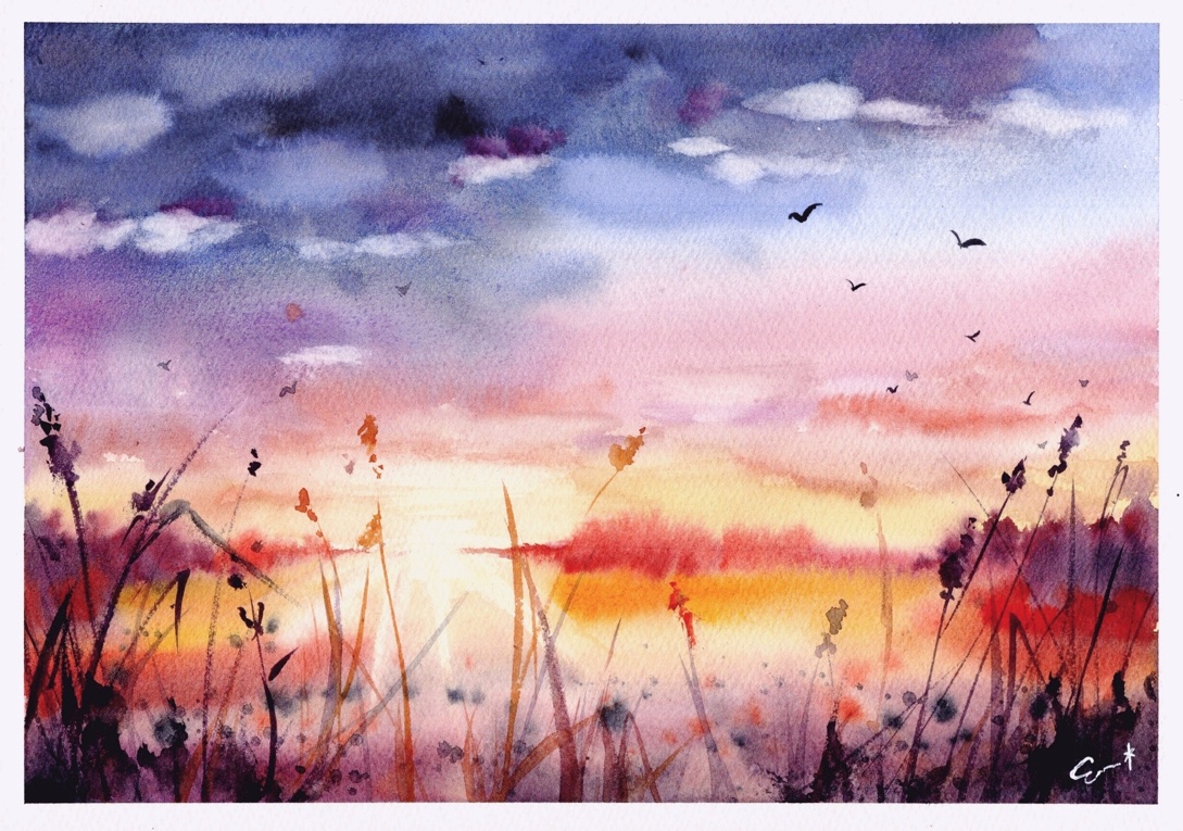 Sunset sky — Artmeter™