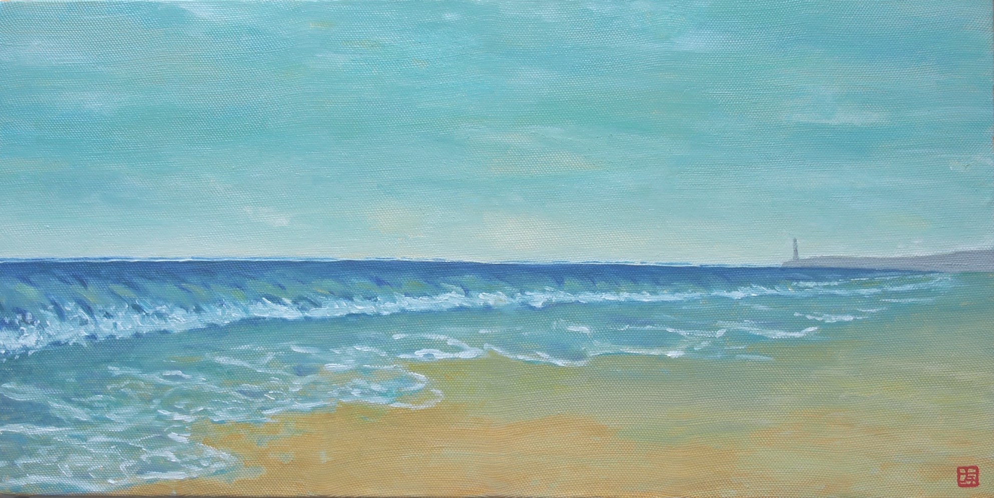 絵画 浜辺 ゴッホ サントマリーの浜辺の釣り舟 6号 立体複製名画 絵画 額付き