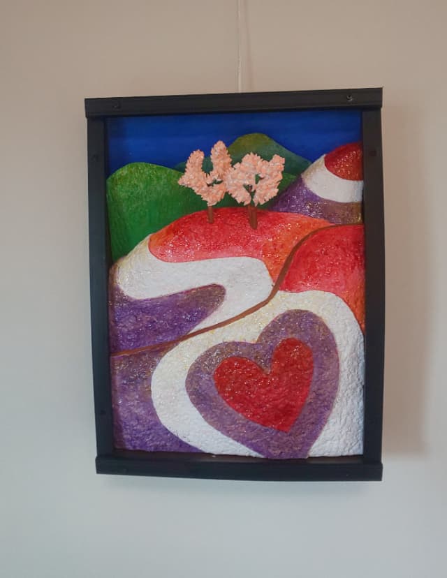 みさと芝桜公園」(3D絵画) — Artmeter™