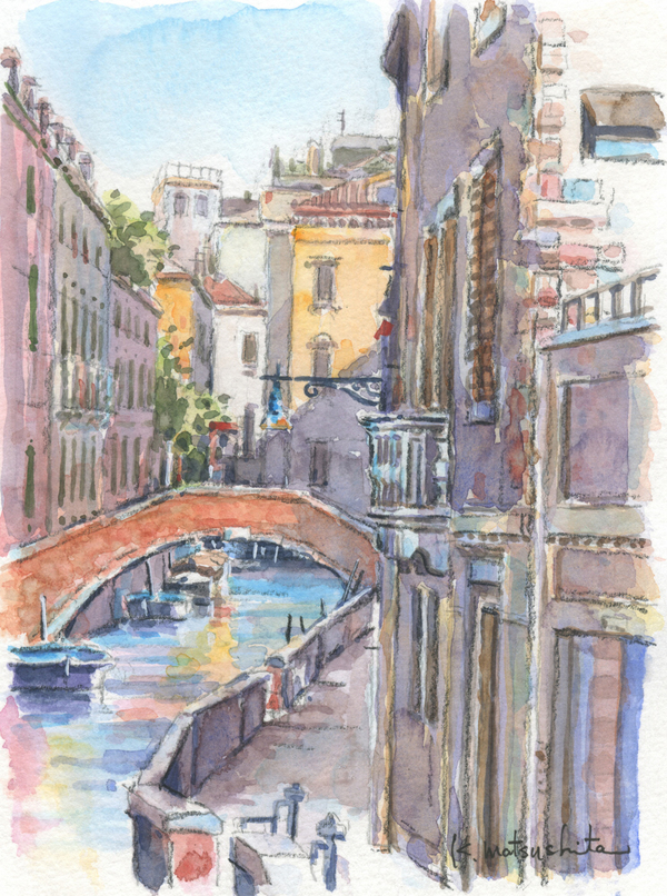 運河風景 — Artmeter™