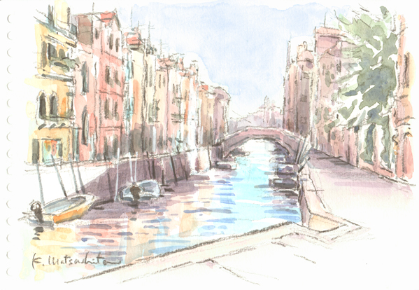 運河の風景 — Artmeter™