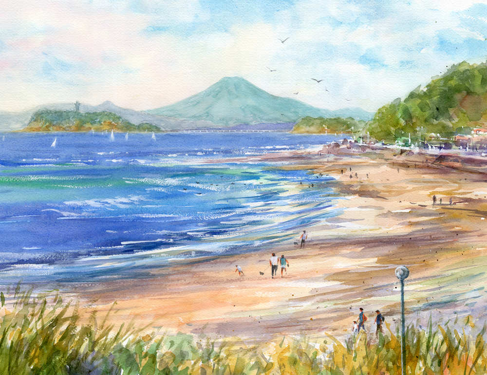 相模湾からの富士山 — Artmeter™