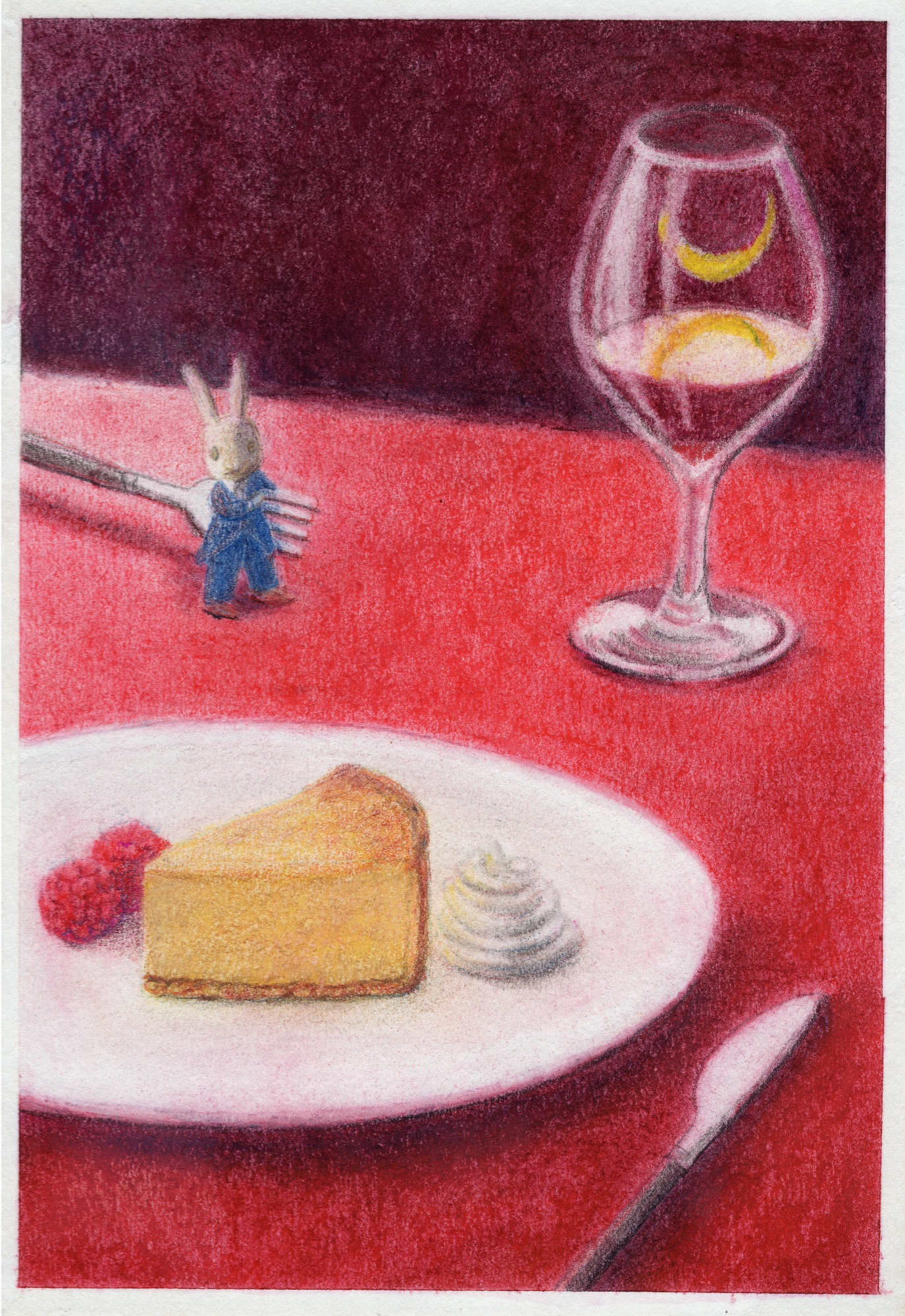 チーズケーキが食べたいな — Artmeter™