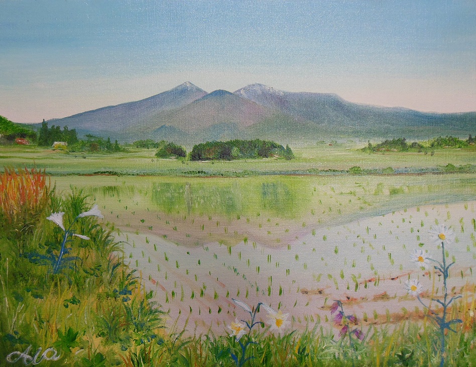 絵画「安達太良山」 P8 油絵 primary.jpg