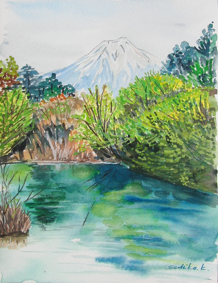 水彩画　ハーモニーSM 1a0061e0f376ffe448be0279cac88b
