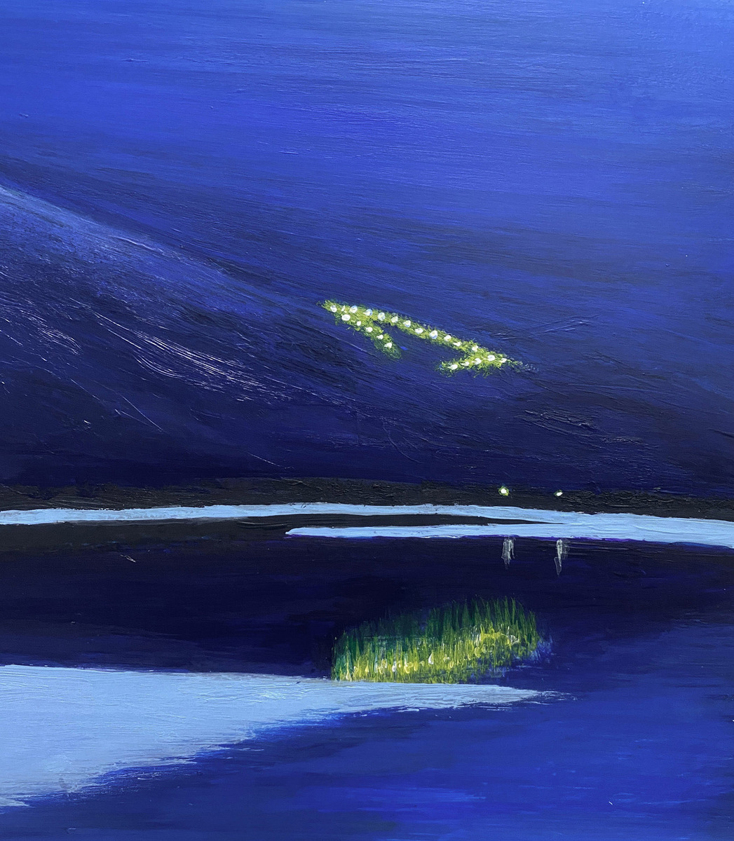 冬の夕暮れ — Artmeter™
