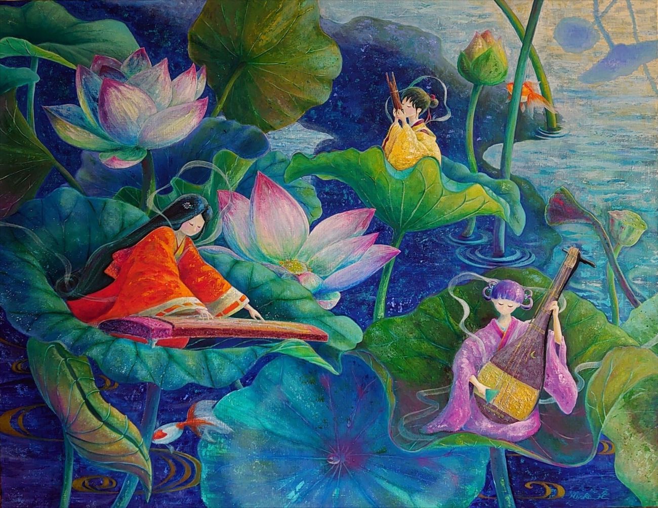 水草の狭間で — Artmeter™