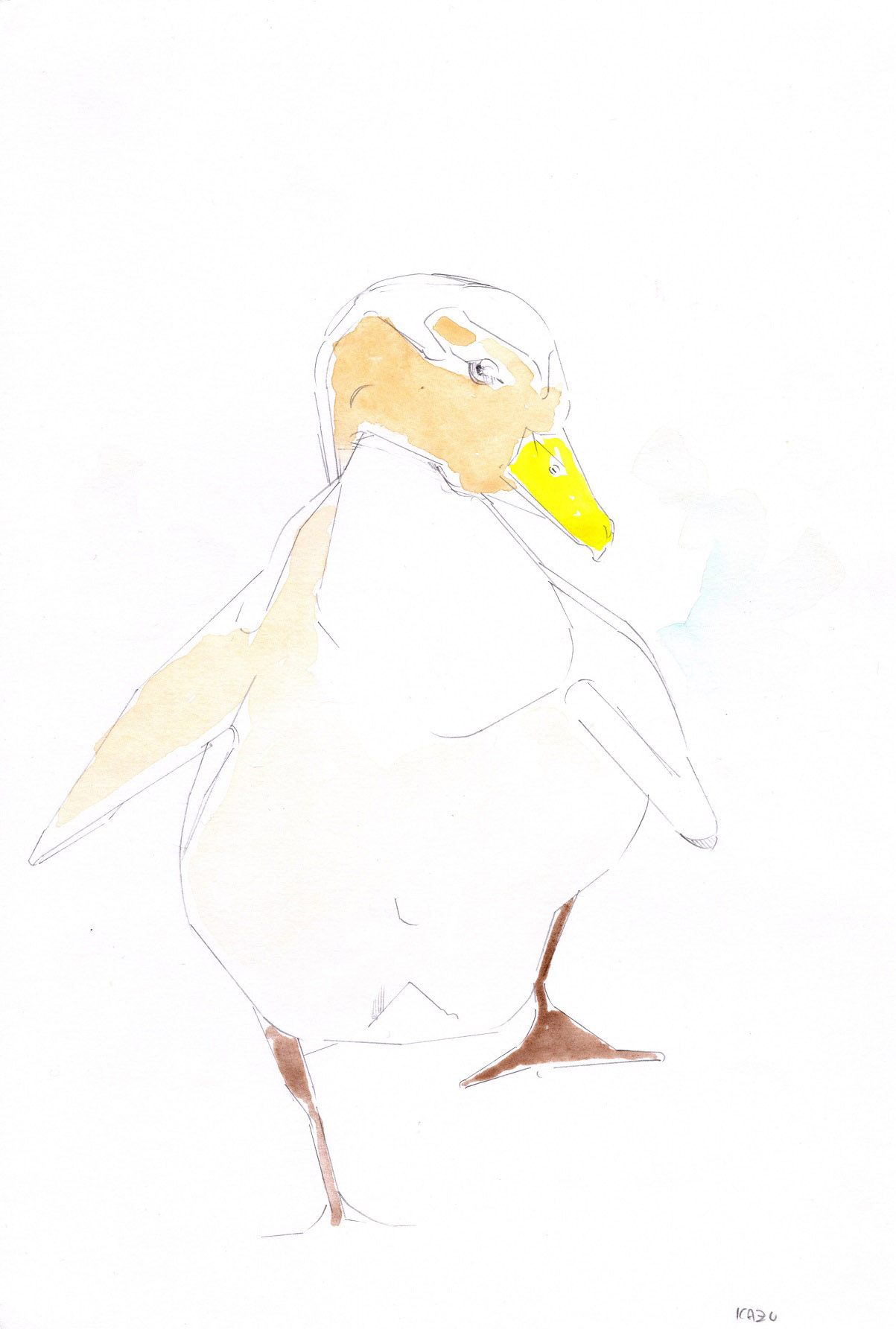 子供のアヒル — Artmeter™