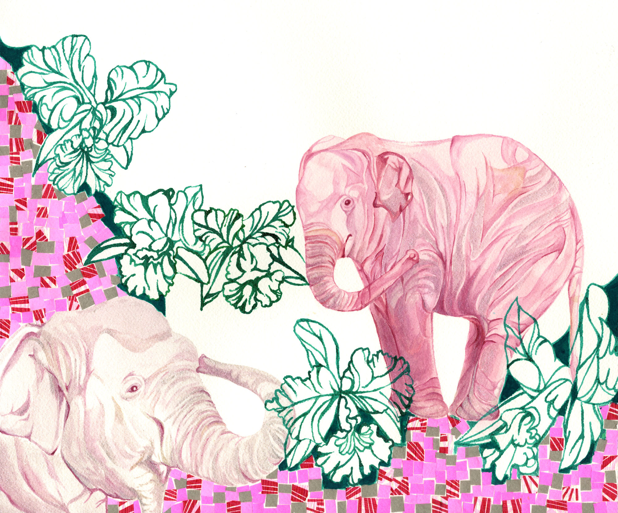 Tropical Elephant — Artmeter™