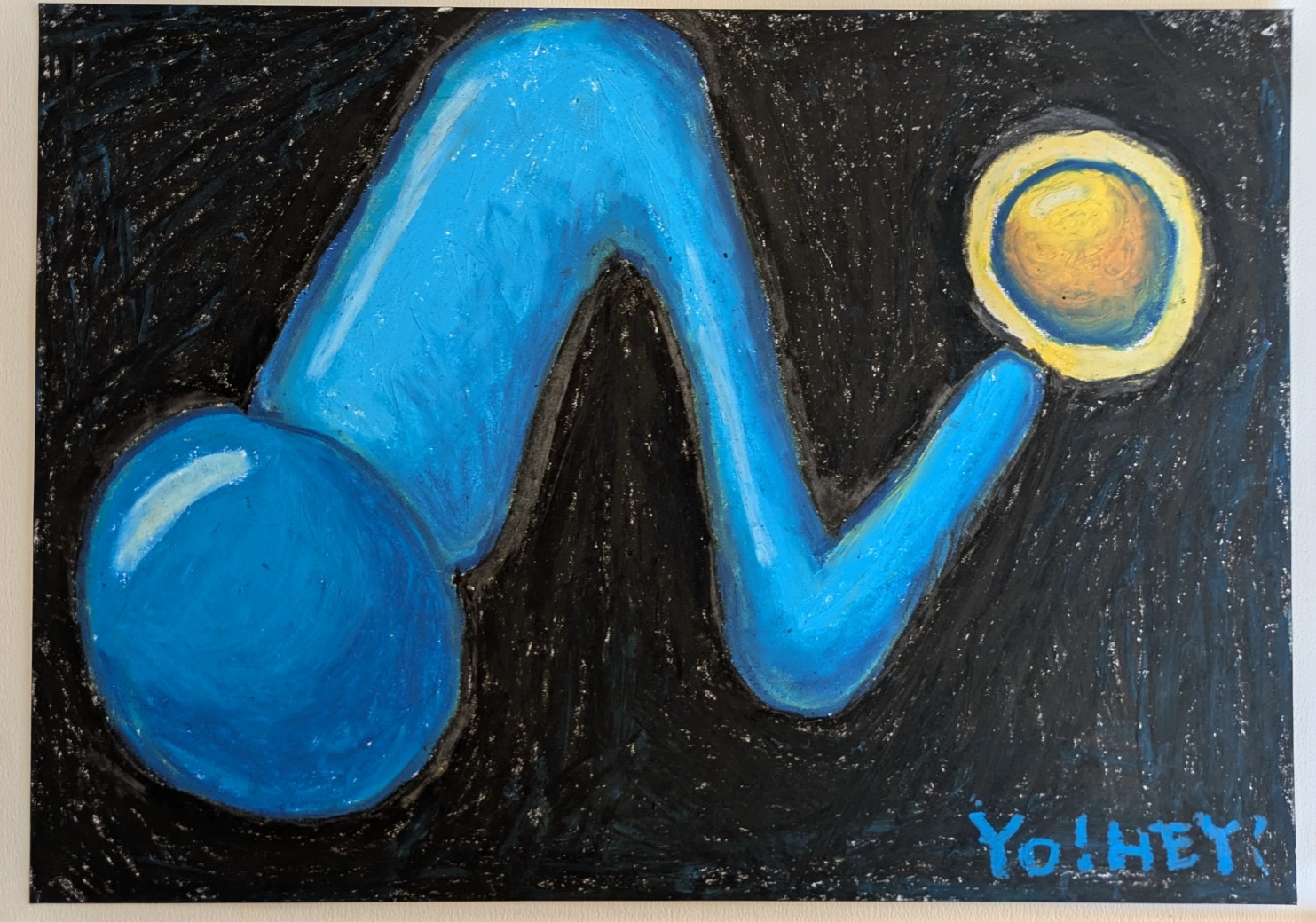 <絵画> 横顔×宇宙 オーガ ベン展 「宇宙への手紙」｜MIZOE ART GALLERY