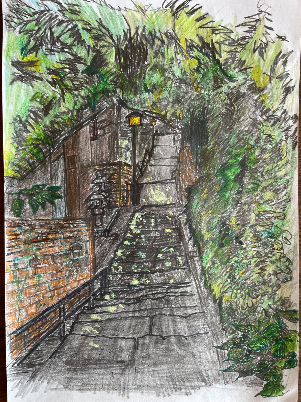 長崎の坂 — Artmeter™