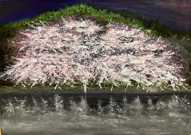 千鳥ヶ淵の夜桜 — Artmeter™