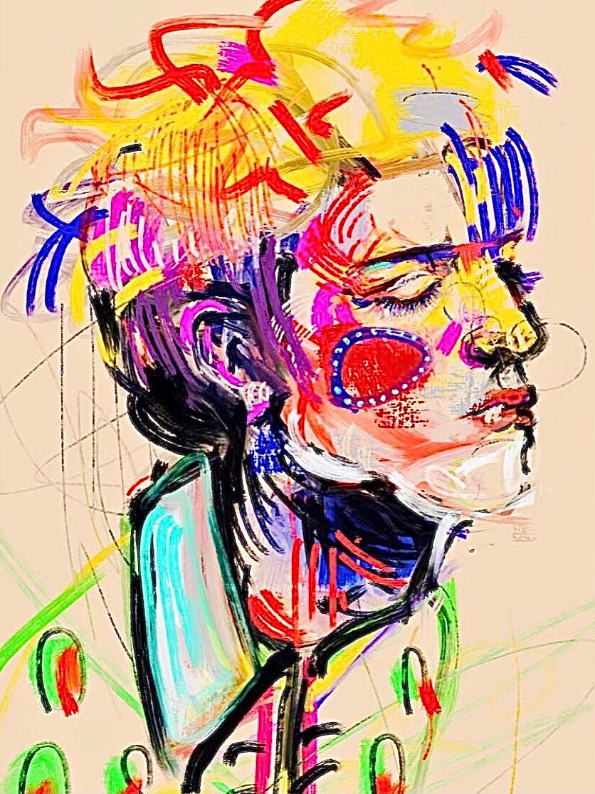 横顔 — Artmeter™