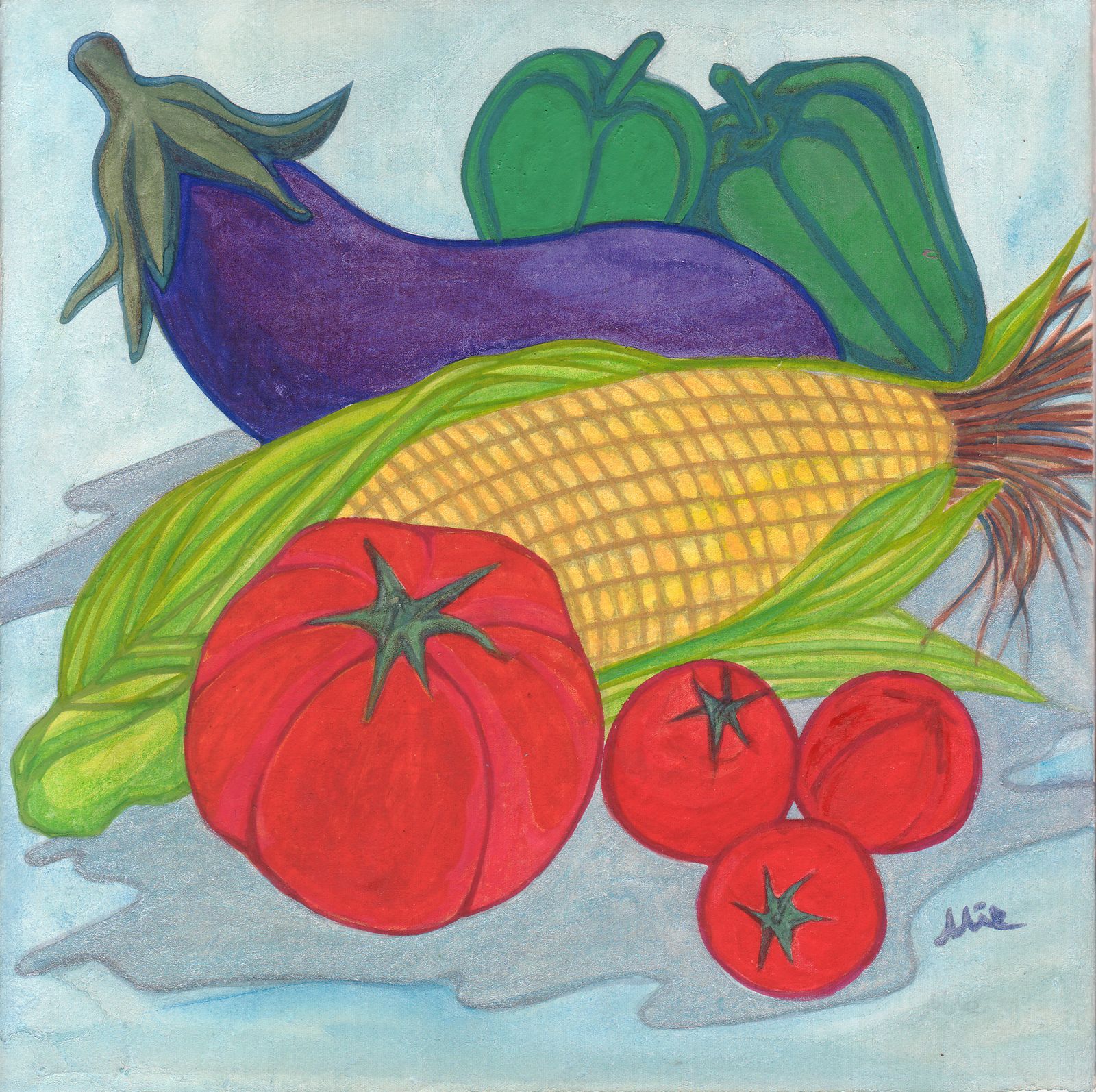 夏野菜たち — Artmeter™