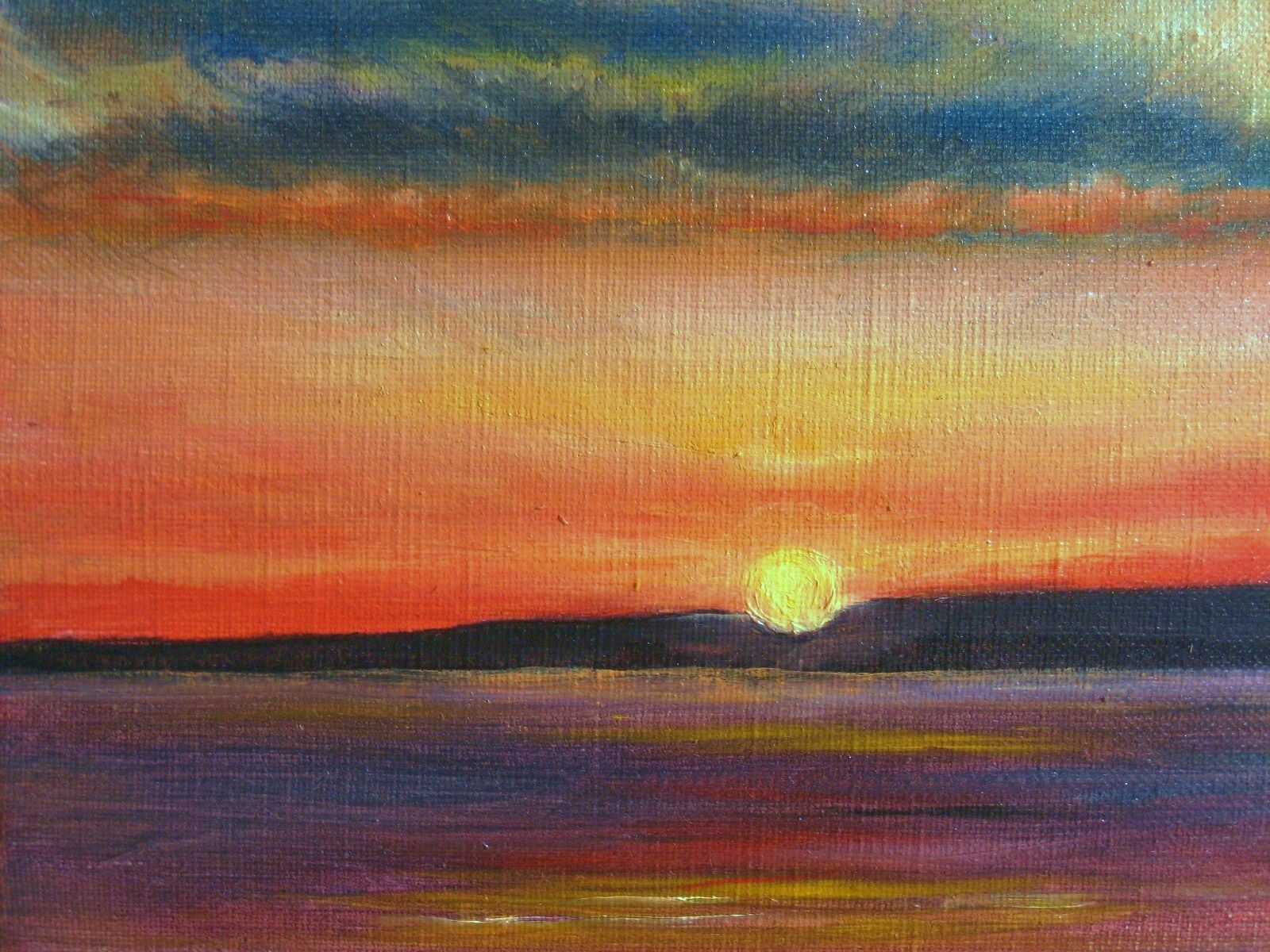 夕焼けの海 — Artmeter™