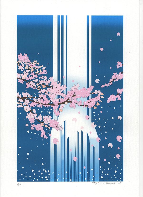 祇園 櫻井 イラスト 一点物 FANY Crowdfunding - 祇園 櫻井展 「36歳・独身・アート。」を盛り上げ