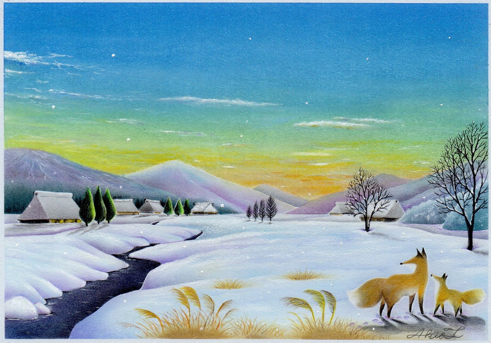 1月の風景 — Artmeter™