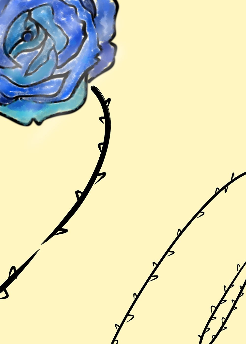 青い薔薇 — Artmeter™