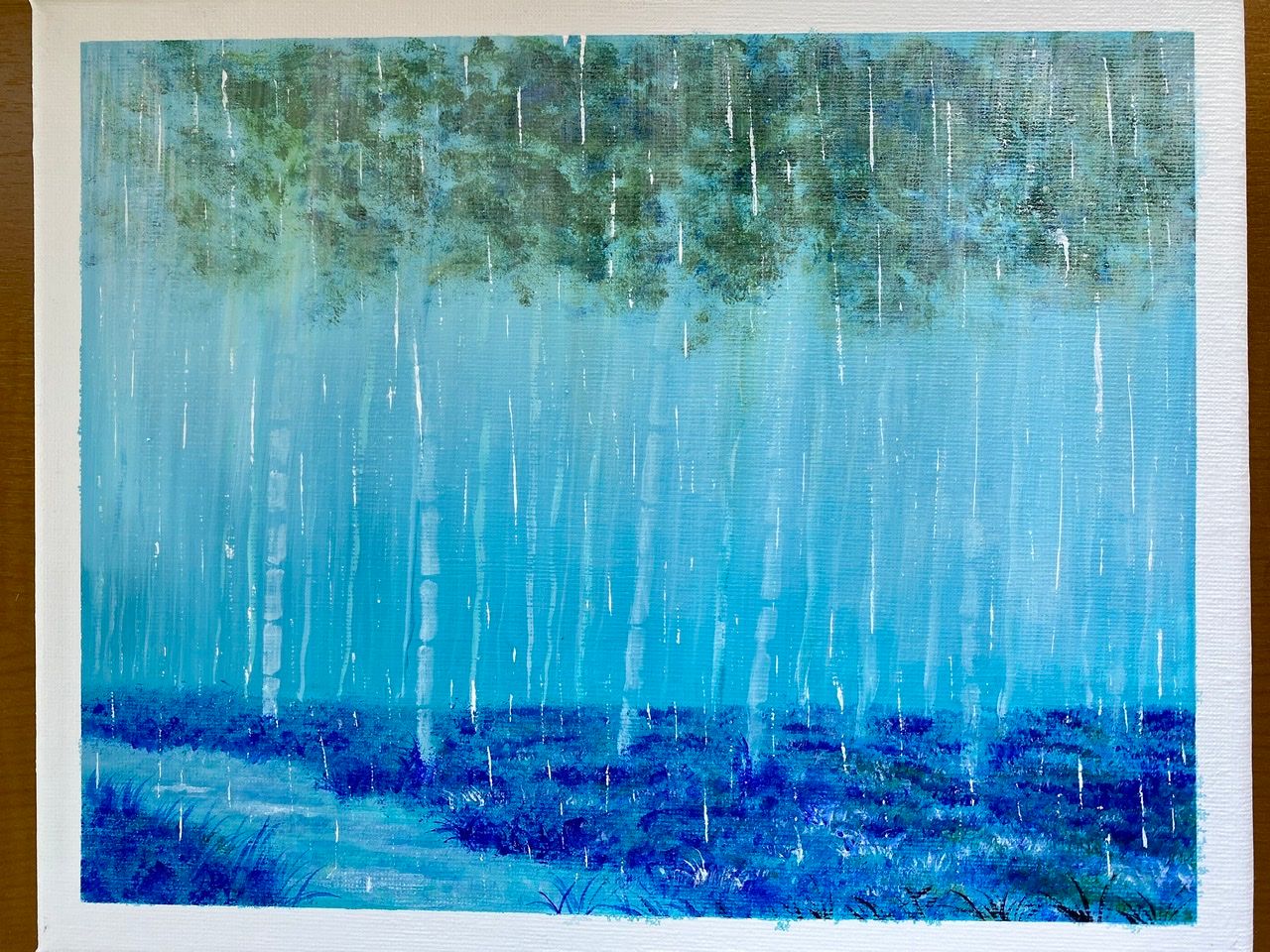 雨の竹林 — Artmeter™