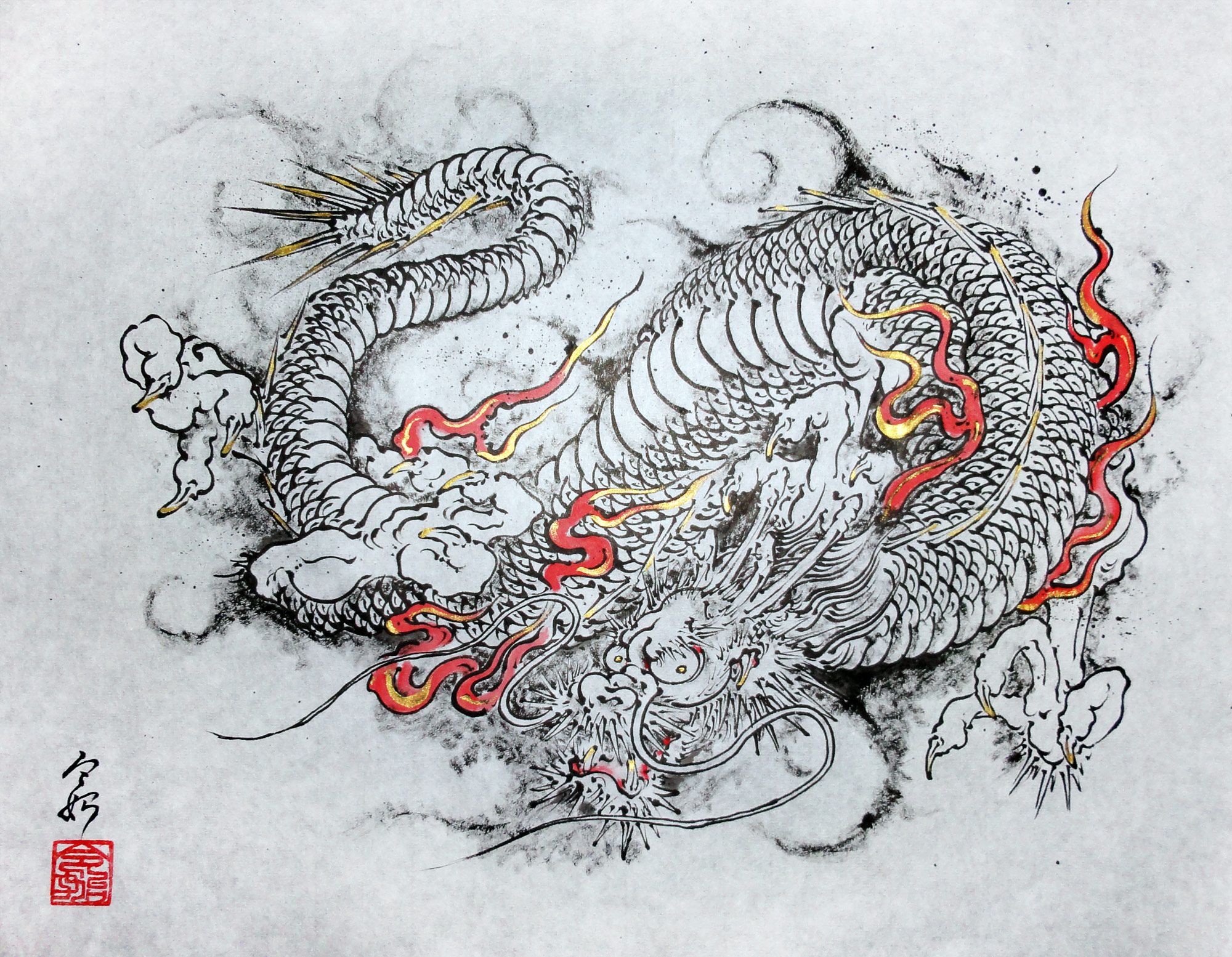 雲龍図 — Artmeter™